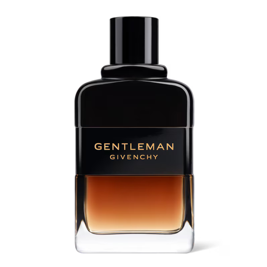 Gentleman Givenchy perfume bottle on a white background